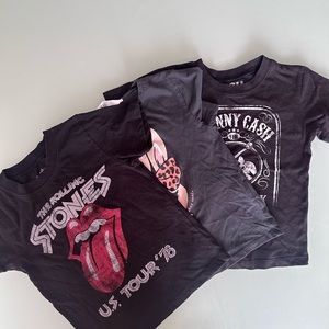Lot of 3 tees